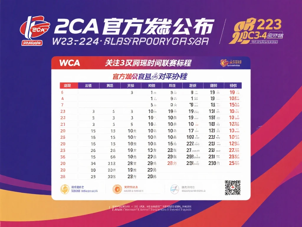2023-24赛季WCBA赛程公布，四川女篮全力冲击连冠